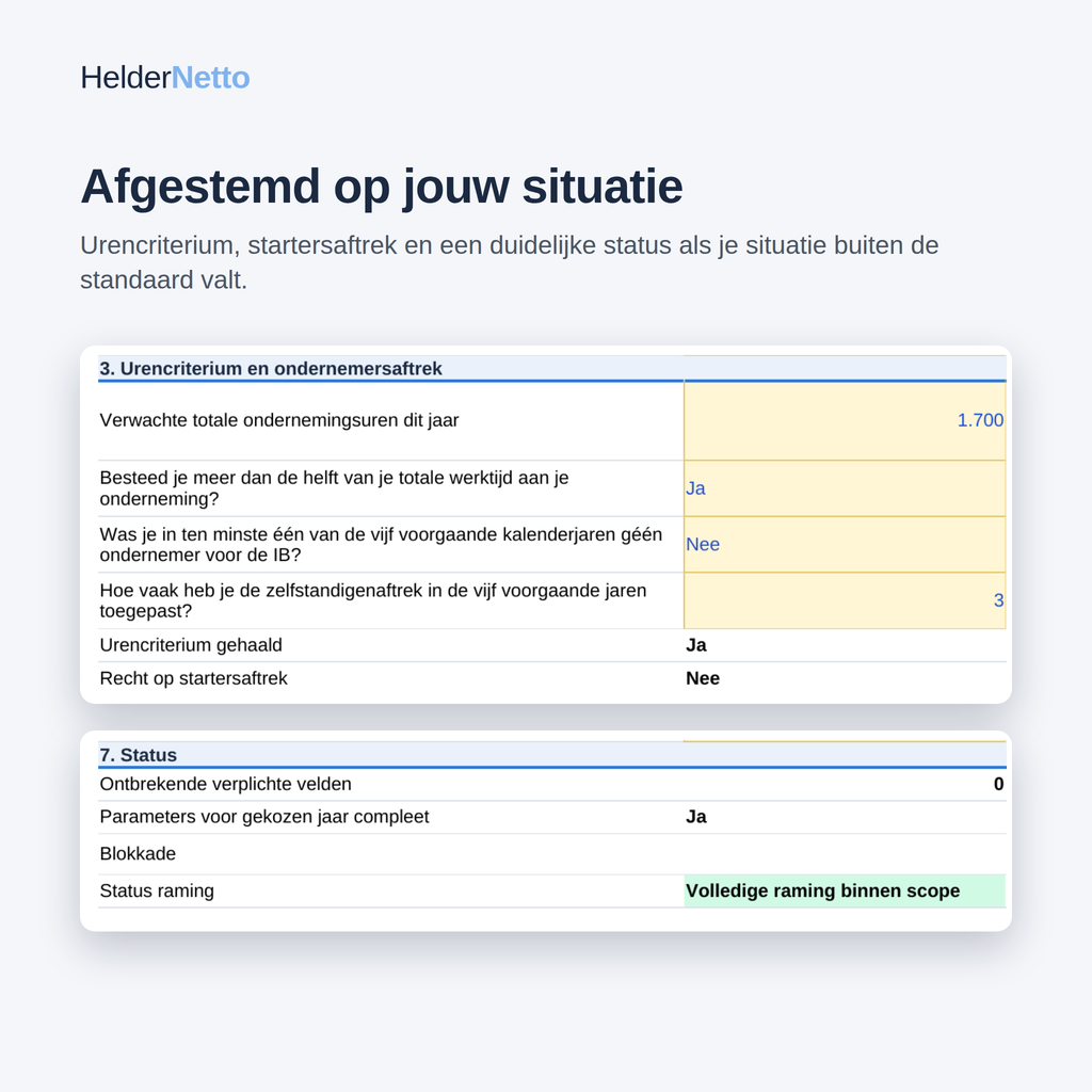 Uurtariefcalculator Pro 2026